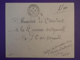 DF23 SYRIE FRANCE LEVANT BELLE LETTRE FM   1930    BEYROUTH  DOUANE +++ AFFRANCH.  INTERESSANT - Storia Postale