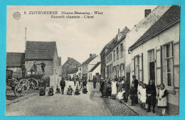 * Zuienkerke - Zuyenkerke * (Albert, Edit Théo Hoste - Nachtegaele, Nr 9) Nieuwe Steenweg West, Animée, Unique, TOP - Zuienkerke