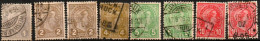 Luxembourg , Luxemburg ,1895, MI 67 - 71, YT 69 - 73,  GROSSHERZOG ADOLF, GESTEMPELT,OBLITERE, - 1895 Adolphe Right-hand Side