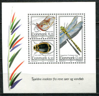 Dänemark Denmark Postfrisch/MNH Year 2003 - Fauna Insects Minisheet - Neufs