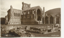 29051) GB UK Scotland Melrose Abbey Nave Cloister Ruins Church Real Photo RPPC By H M Office Of Works - Roxburghshire