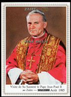 RWANDA(1990) John-Paul II. Imperforate S/S. Scott No 1355. - Ongebruikt