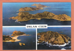 ISLAS CIES - GALICIA - PONTEVEDRA - RIA ESTUAIRE DE VIGO - MULTIVUES - NEUVE - Pontevedra