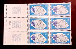 France 1974 Neuf N** Bloc De 6 Timbres YT N° 1788 Centenaire Du Club Alpin - Feuilles Complètes