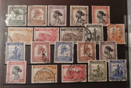 Congo Belge - 229/267 - Sujets Divers - 1942 - Accumulation Oblitérés - Used Stamps