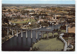 L'Isle-Jourdain. Le Viaduc  - Vue Generale Aerienne  Edit Cim . CPSM GF  Postée 1968 - L'Isle Jourdain