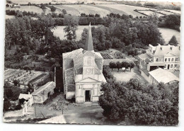 Ste Hermine. Eglise Paroissiale  En Avion Au Dessus De.... Edit Lapie. *Dechirure*** - Sainte Hermine