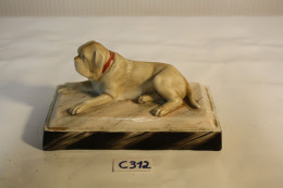 C312 Ancien Presse Papier - Forme De Chien - Administration - Materiaal En Toebehoren