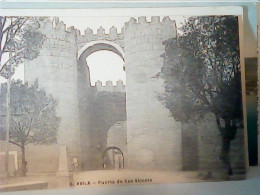 ESPANA  AVILA. PUERTA DE SAN VICENTE N1930 JR4981 - Ávila