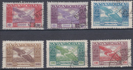 Hongrie Poste Aérienne 1924 N° 6-11   (J21) - Used Stamps