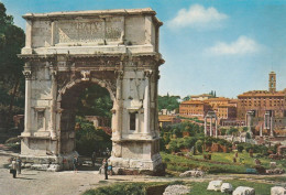 U4841 Roma - Arco Di Tito E Foro Romano - Panorama / Non Viaggiata - Panoramic Views