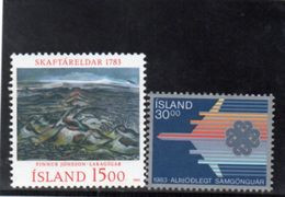 ISLANDE 1983 ** - Unused Stamps