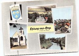 Epinay Sur Orge. Multivues Blason Edit Cim. **Bords Raccourcis Gauche Et Droit** - Epinay-sur-Orge