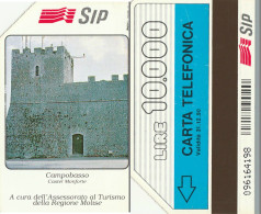 SCHEDA TELEFONICA USATA P144 CAMPOBASSO 10000 PK (198 -TURISTICA - Public Precursors