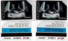 SCHEDA TELEFONICA USATA 306-307 MCLAREN 5-10 (609 - Public Special Or Commemorative