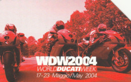 SCHEDA TELEFONICA USATA 331 WORLD DUCATI WEEK - Pubbliche Speciali O Commemorative