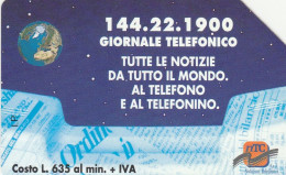 SCHEDA TELEFONICA USATA 381 GIORNALE TELEFONICO 5000 - Öff. Gedenkausgaben