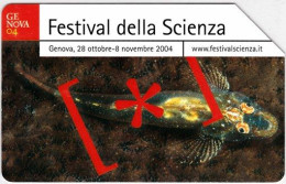 SCHEDA TELEFONICA USATA 412 FESTIVAL SCIENZA - Public Special Or Commemorative