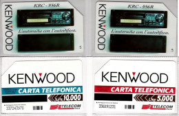 SCHEDA TELEFONICA USATA 423-4 KENWOOD RADIO 5-10 (978 - Publiques Spéciales Ou Commémoratives