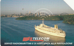 SCHEDA TELEFONICA USATA 422 RADIOMARITTMI - Public Special Or Commemorative