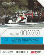 SCHEDA TELEFONICA USATA 245 KENWOOD LINEAR (328 - Pubbliche Speciali O Commemorative