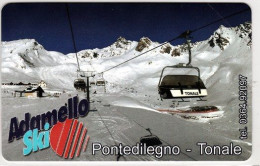 SCHEDA TELEFONICA TELECOM NUOVA 249 PONTE DI LEGNO MONTE - Públicas Especiales O Conmemorativas