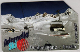 SCHEDA TELEFONICA USATA 248 PONTE DI LEGNO TONALE SKYLIFT  - Pubbliche Speciali O Commemorative