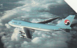 SCHEDA TELEFONICA USATA PRP 281 KOREAN AIR - Private - Tribute