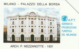 SCHEDA TELEFONICA USATA PRP 312 MILANO BORSA - Public Special Or Commemorative