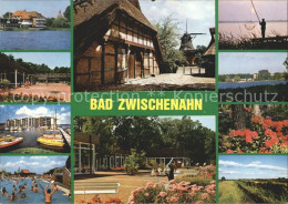 42169307 Bad Zwischenahn Kurhaus Bauernhaus Windmuehle Schwimmbad Kurpark Landsc - Bad Zwischenahn