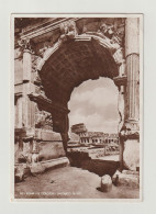ROMA:  IL  COLOSSEO  DALL' ARCO  DI  TITO  -  PER  LA  FRANCIA  -  F.LLO  TOLTO  -  FOTO  -  FG - Colosseum