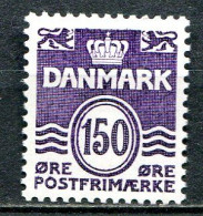 Dänemark Denmark Postfrisch/MNH Year 2002 - Wavy Lines Definitives - Neufs