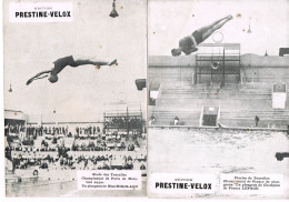 2 PHOTOS - PRESTINE-VELOX - PLONGEON - PISCINE DES TOURELLES - - Tuffi