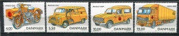 Dänemark Denmark Postfrisch/MNH Year 2002 - Postal Cars And Bikes - Neufs