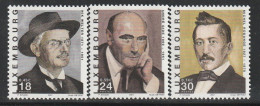LUXEMBOURG - N°1479/81 ** (2001) Ecrivains - Nuevos
