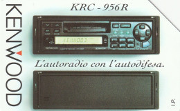 SCHEDA TELEFONICA USATA PRP 240 AUTORADIO KENWOOD  (630 U - Private - Tribute