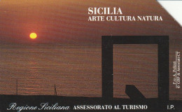 SCHEDA TELEFONICA USATA PRP 181 SICILIA  (159 U - Privées - Hommages