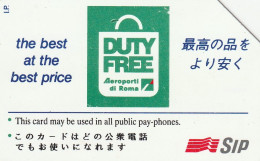 SCHEDA TELEFONICA USATA PRP 170 DUTY FREE  (829 U - Private-Omaggi