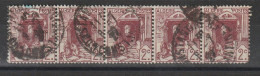 ALGERIE YT 35 Oblitéré Bloc De 5 - Used Stamps