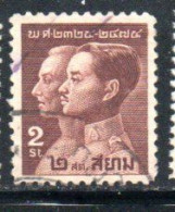 THAILANDE THAILAND TAILANDIA SIAM 1932 KING PRAJADHIPOKAND CHAO P'YA CHAKRI 2s  USED USATO OBLITERE' - Thailand