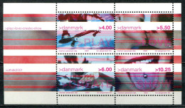 Dänemark Denmark Postfrisch/MNH Year 2001 - Youth Activities Minisheet - Nuevos