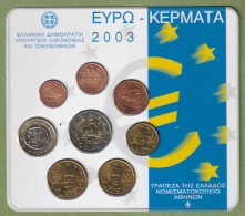 COFFRET EUROS GRECE 2003 NEUF FDC - 10 PIECES - Griekenland