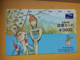 T-429 - JAPAN, Japon, Nipon, Carte Prepayee, Prepaid, Animal, Rabbit, Lapin - Conejos