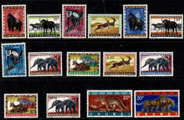 Ruanda Urundi - 205/216 + 224 + 216A/B - Animaux - MNH - Nuovi