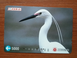 T-430 - JAPAN, Japon, Nipon, Carte Prepayee, Prepaid, Animal, Bird, Oiseau - Other & Unclassified