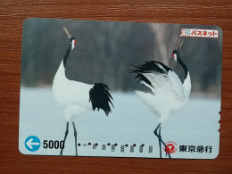 T-430 - JAPAN, Japon, Nipon, Carte Prepayee, Prepaid, Animal, Bird, Oiseau - Andere & Zonder Classificatie