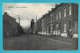 * Chatelet (Hainaut - La Wallonie) * (Phot H. Bertels, Nr 2) Rue De La Station, Animée, Unique, Old, Rare, TOP - Chatelet