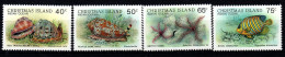 1987 Christmas, Pesci Conchiglie Fauna Marina , Serie Completa Nuova (**) - Christmas Island