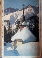 SUISSE GR Sedrun - Cavorgia KAPELLE  EGLISE KIRCHE CON NEVE   N1930  JR4997 - Cunter