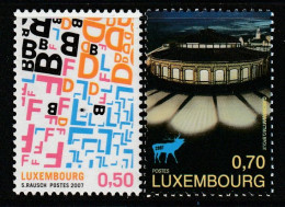 LUXEMBOURG - N°1712/3 ** (2007) - Nuevos